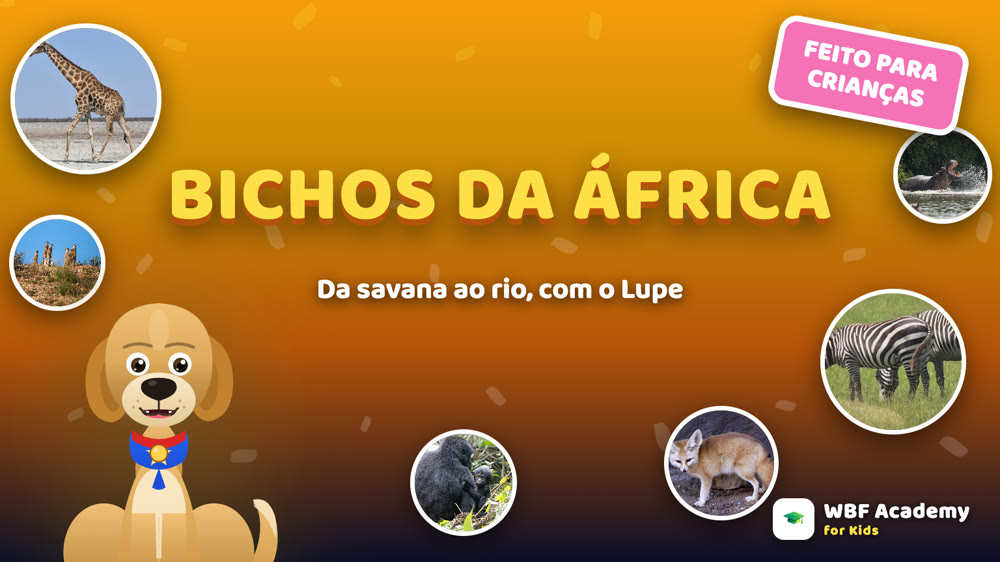 Bichos da África para Crianças