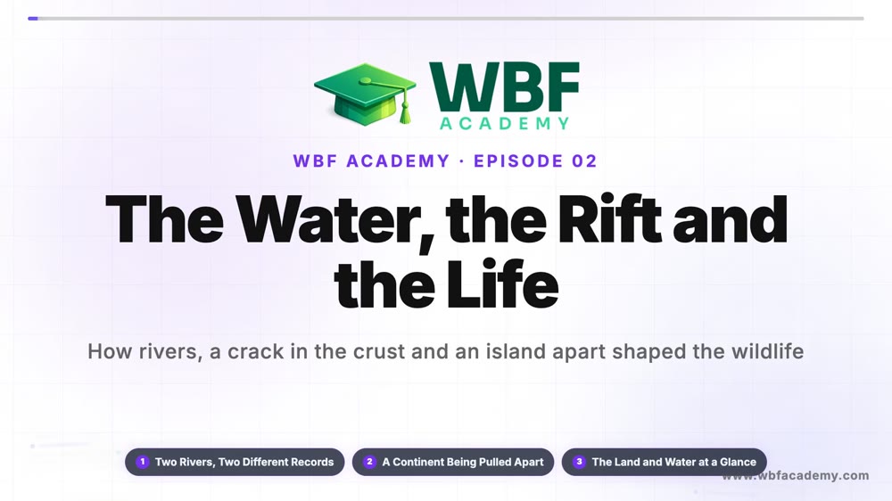 The Water, the Rift and the Life