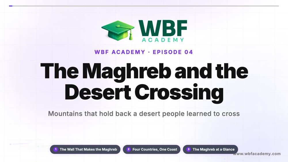 The Maghreb and the Desert Crossing