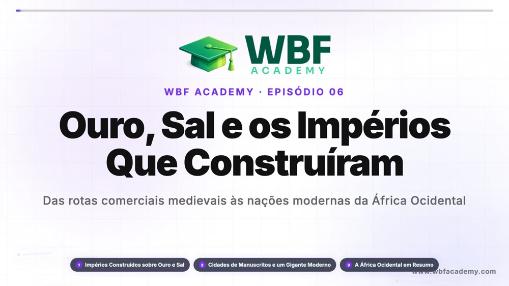 Ouro, Sal e os Impérios Que Construíram