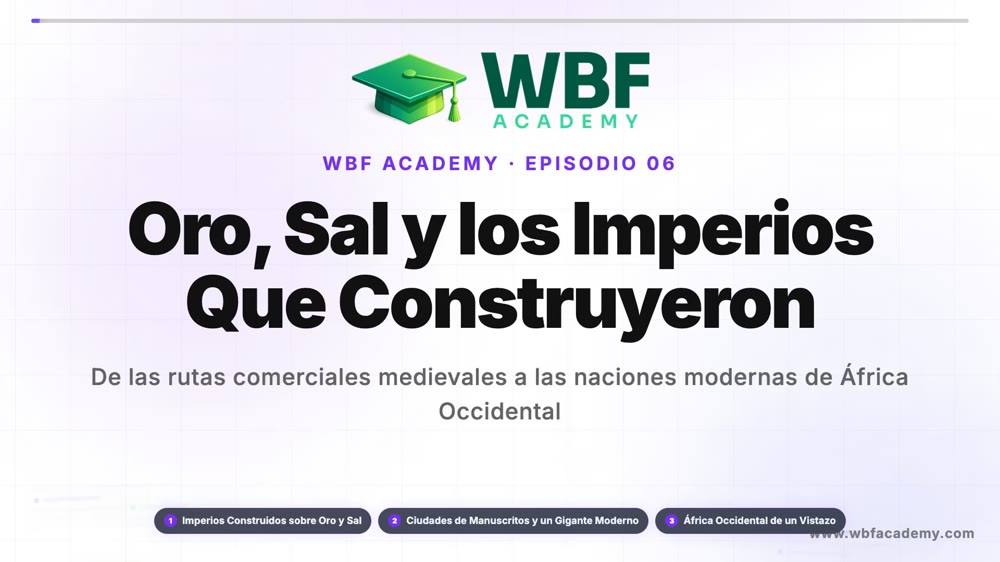 Oro, Sal y los Imperios Que Construyeron