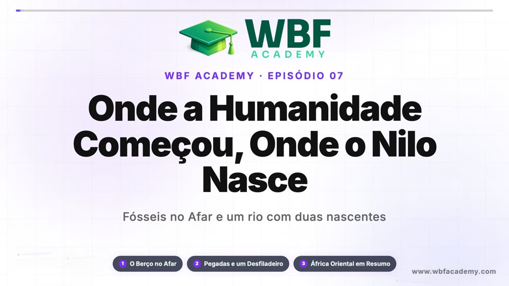 Onde a Humanidade Começou, Onde o Nilo Nasce