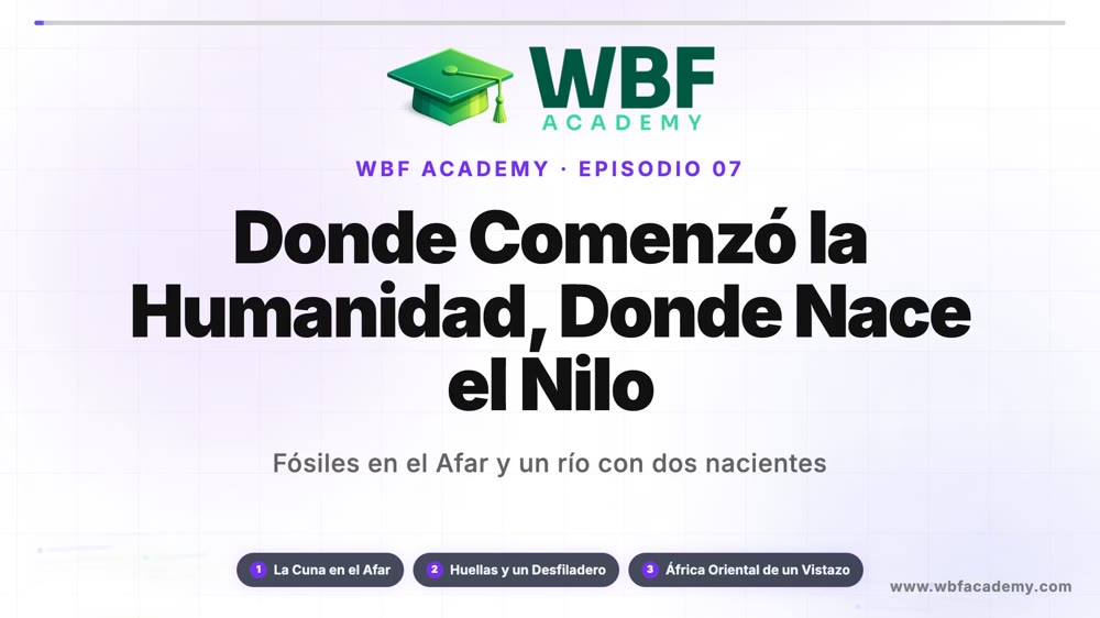 Donde Comenzó la Humanidad, Donde Nace el Nilo