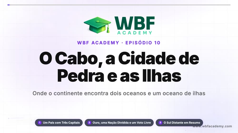 O Cabo, a Cidade de Pedra e as Ilhas