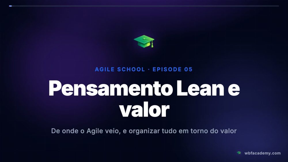 Pensamento Lean e valor
