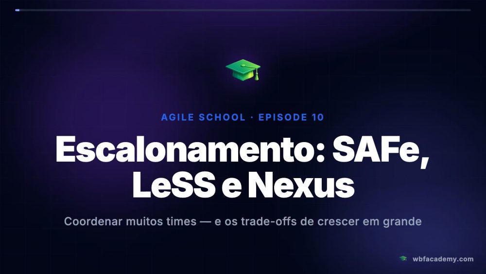 Escalonamento: SAFe, LeSS e Nexus