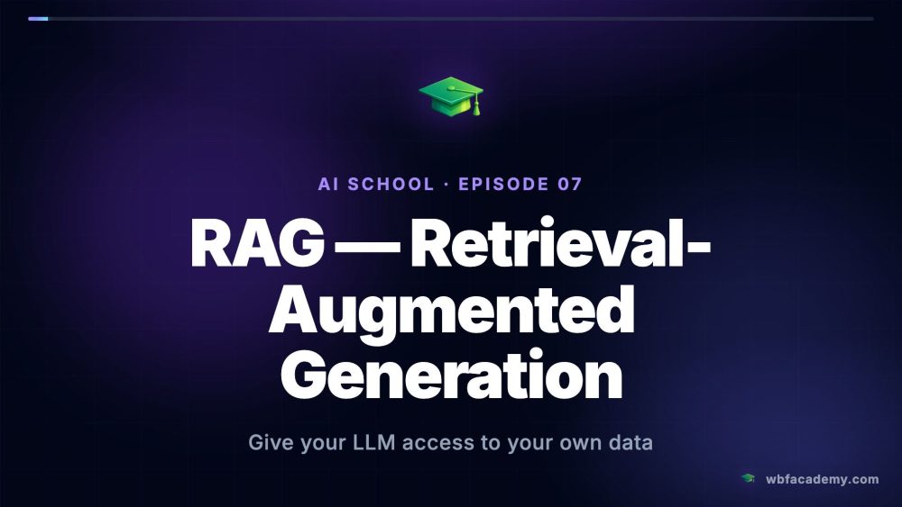 RAG — Retrieval-Augmented Generation
