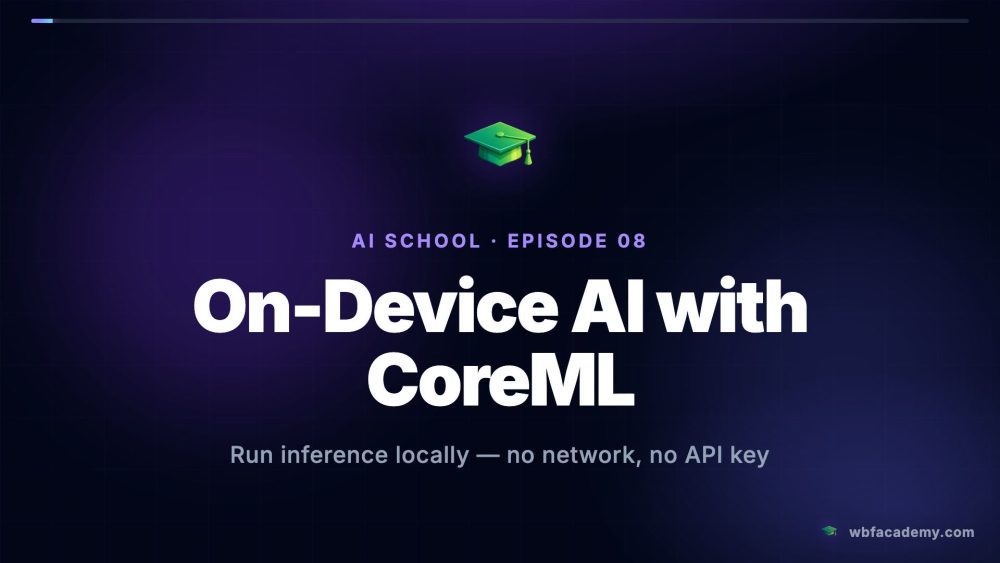 On-Device AI with CoreML