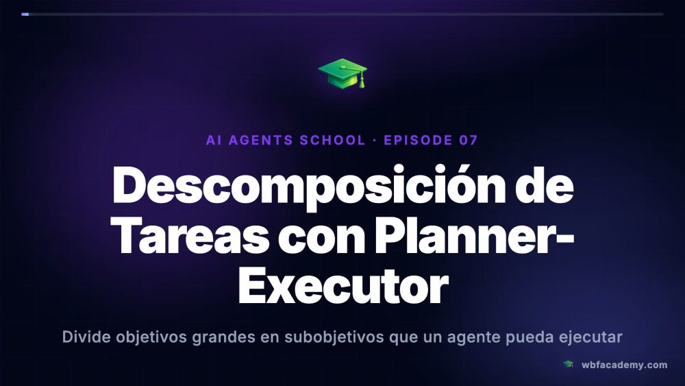 Descomposición de Tareas con Planner-Executor