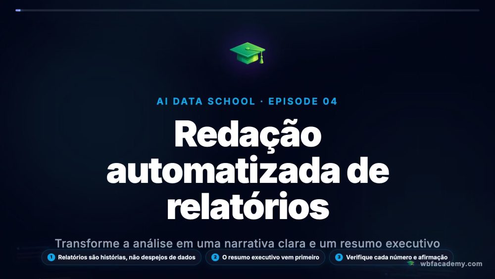 Redação automatizada de relatórios