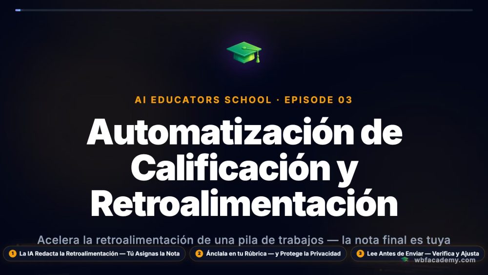 Automatización de Calificación y Retroalimentación