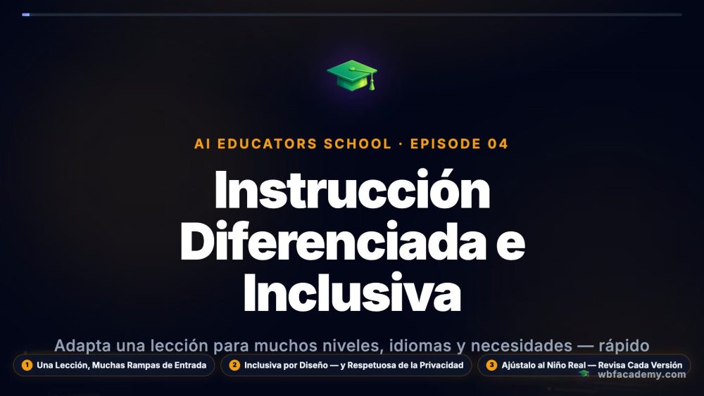 Instrucción Diferenciada e Inclusiva