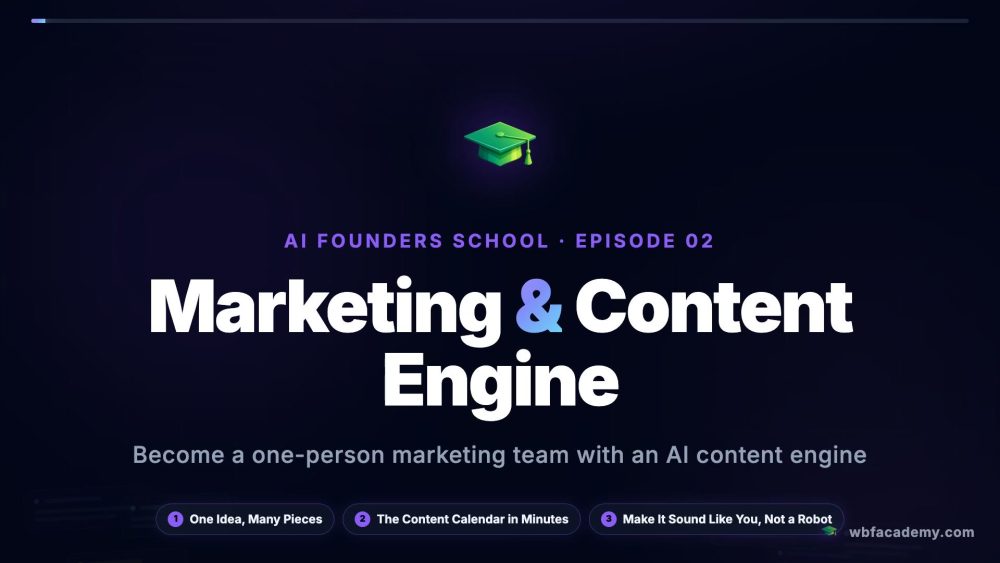 Marketing & Content Engine