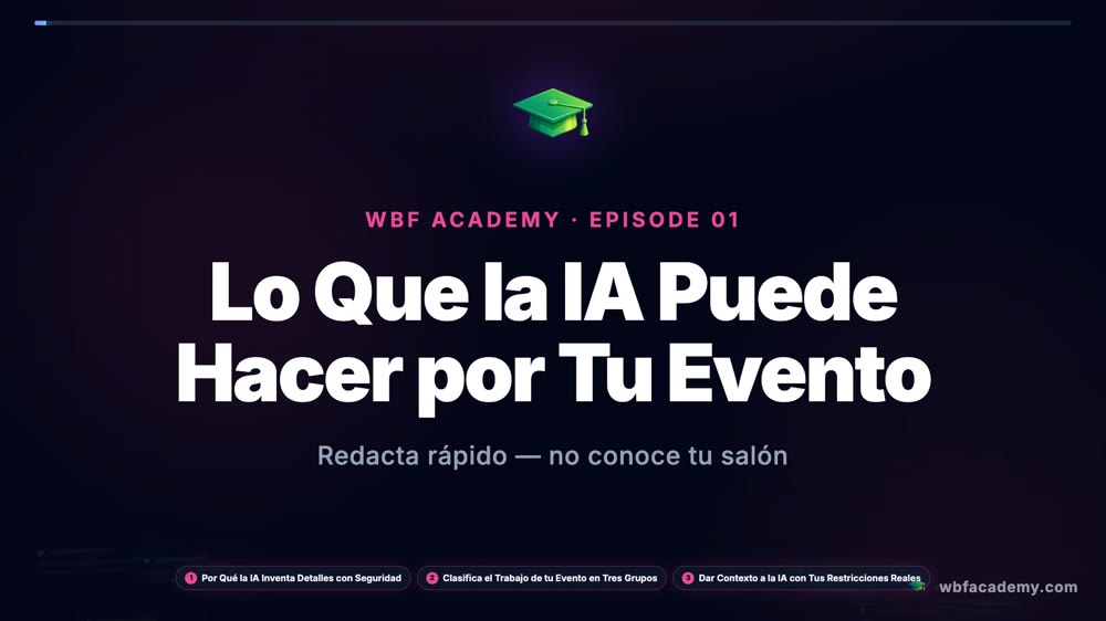 Lo Que la IA Puede Hacer por Tu Evento