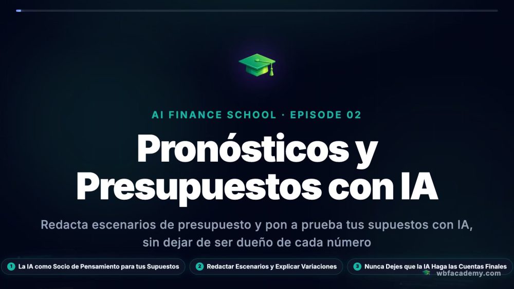 Pronósticos y Presupuestos con IA