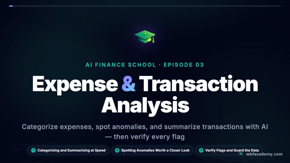 Expense & Transaction Analysis