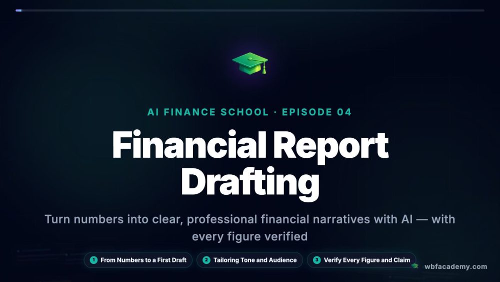 Financial Report Drafting