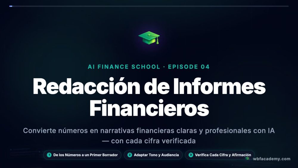 Redacción de Informes Financieros