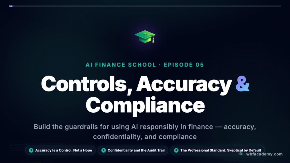 Controls, Accuracy & Compliance