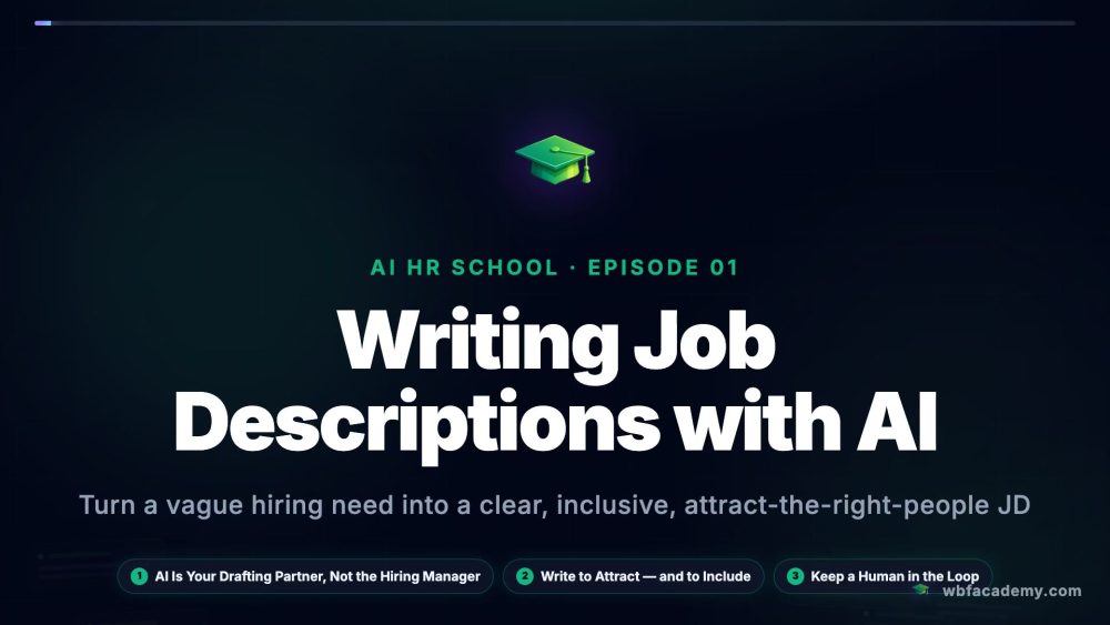Writing Job Descriptions with AI