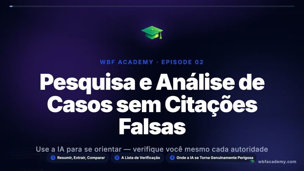 Pesquisa e Análise de Casos sem Citações Falsas
