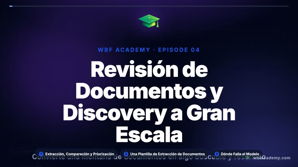 Revisión de Documentos y Discovery a Gran Escala