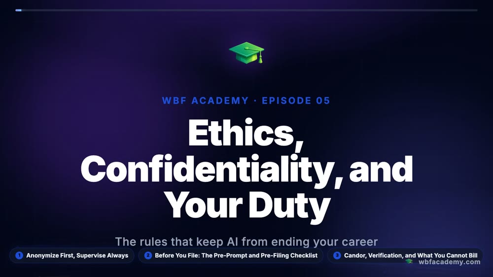 Ethics, Confidentiality, and Your Duty