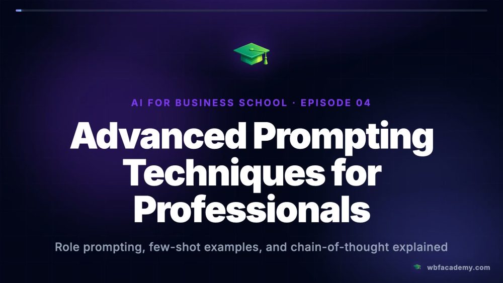 Advanced Prompting Techniques for Professionals