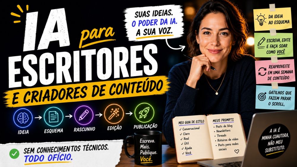 IA para Escritores e Criadores de Conteúdo