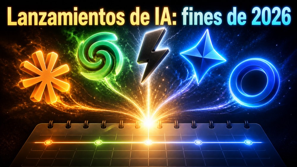 Lanzamientos de IA: fines de 2026