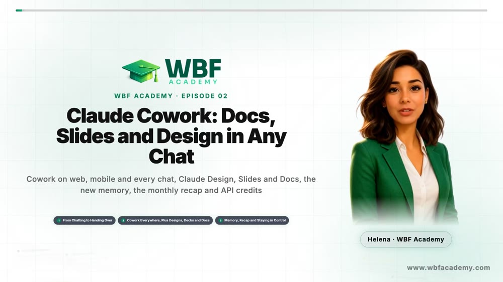 Claude Cowork: Docs, Slides and Design in Any Chat
