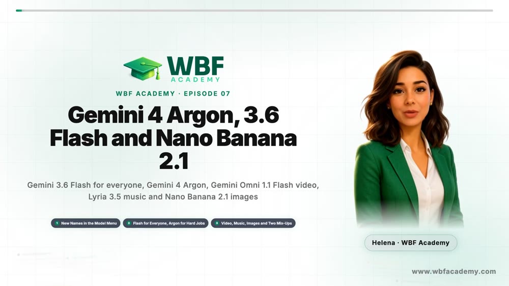 Gemini 4 Argon, 3.6 Flash and Nano Banana 2.1