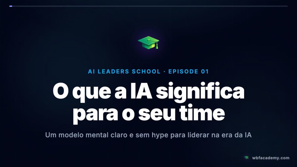 O que a IA significa para o seu time