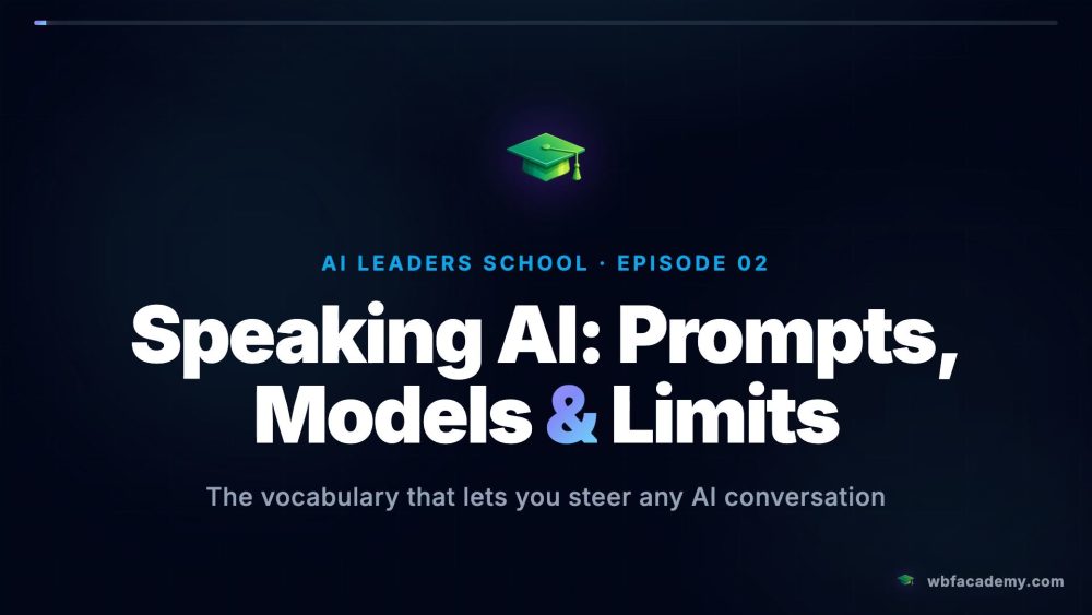 Speaking AI: Prompts, Models & Limits