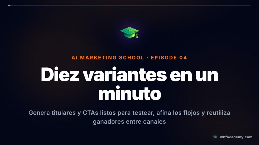 Diez variantes en un minuto