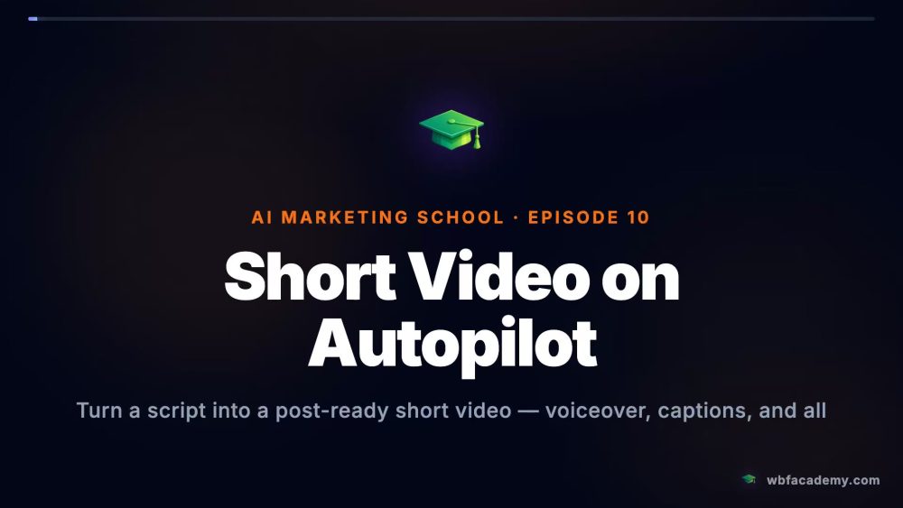 Short Video on Autopilot