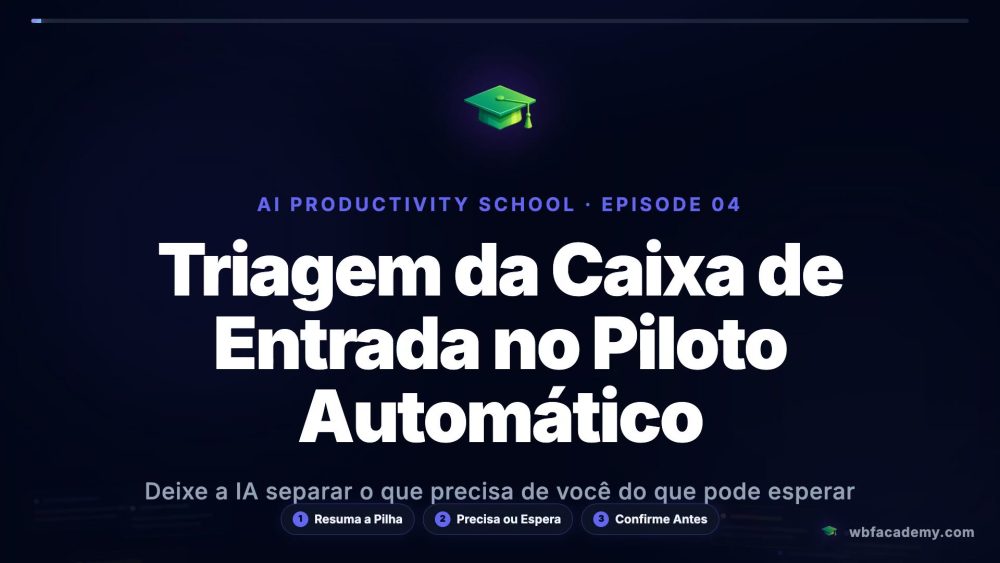Triagem da Caixa de Entrada no Piloto Automático