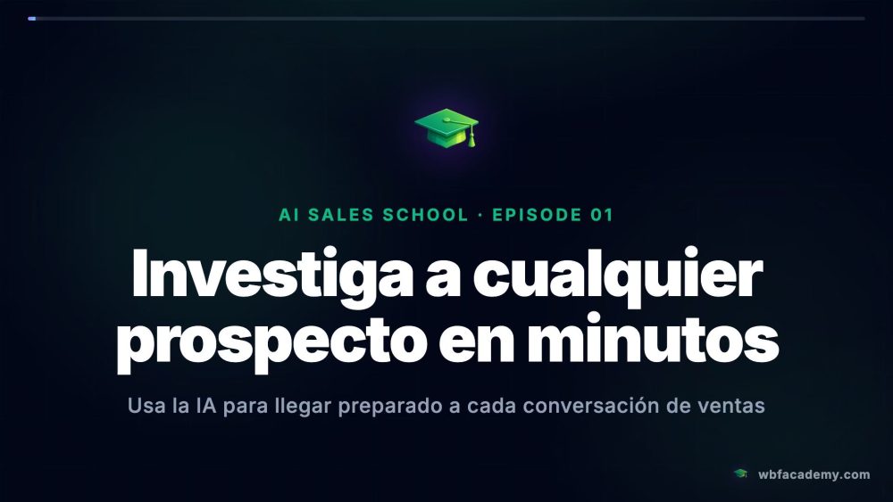 Investiga a cualquier prospecto en minutos