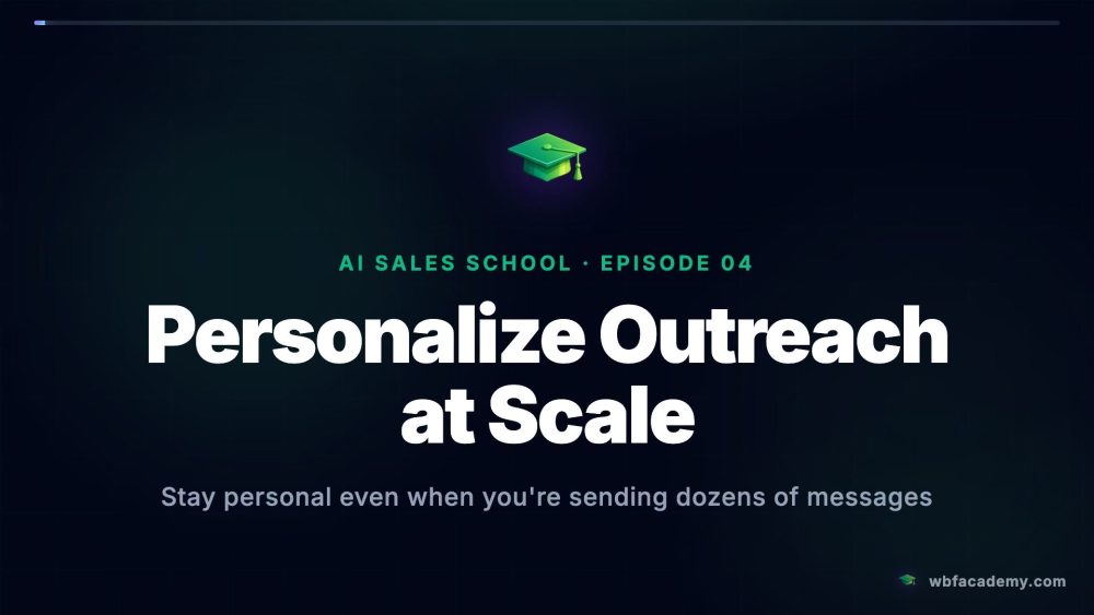 Personalize Outreach at Scale