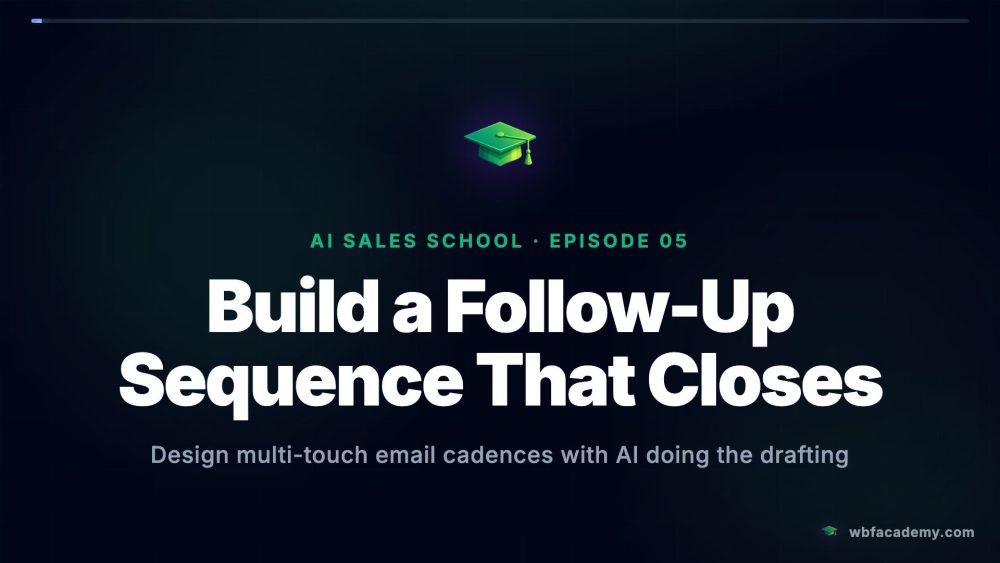 Build a Follow-Up Sequence That Closes