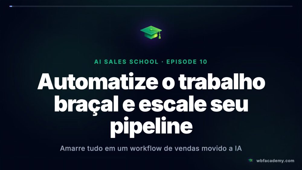 Automatize o trabalho braçal e escale seu pipeline