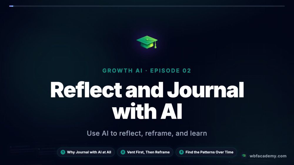 Reflect and Journal with AI