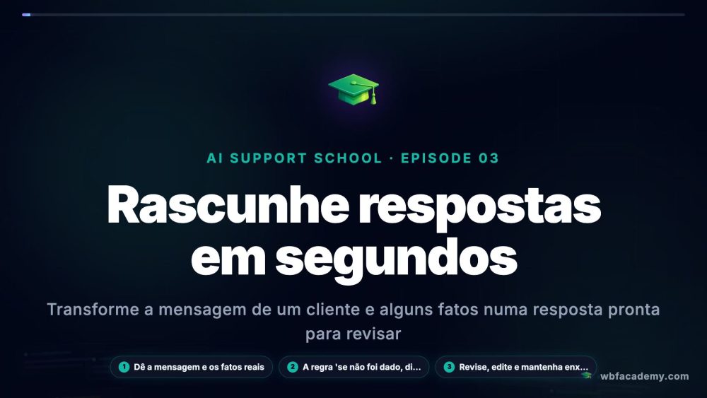 Rascunhe respostas em segundos