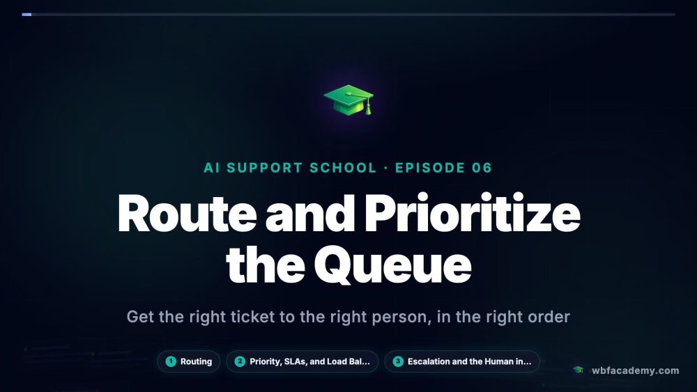 Route and Prioritize the Queue
