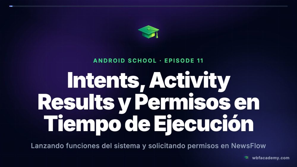 Intents, Activity Results y Permisos en Tiempo de Ejecución