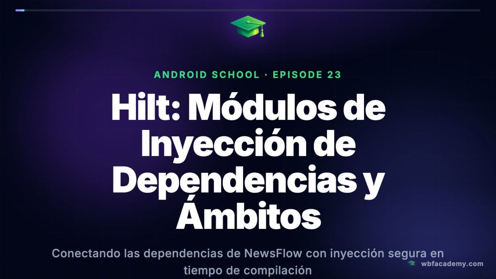 Hilt: Módulos de Inyección de Dependencias y Ámbitos