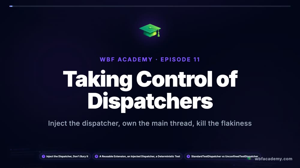 Taking Control of Dispatchers