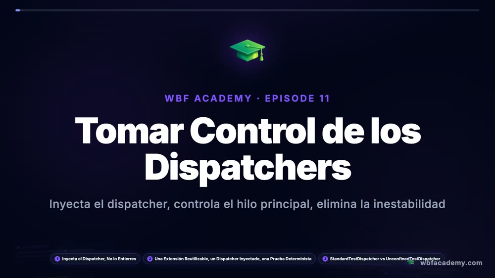 Tomar Control de los Dispatchers