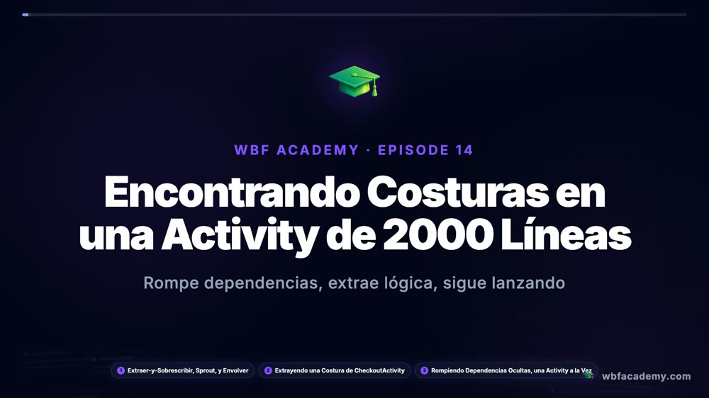 Encontrando Costuras en una Activity de 2000 Líneas