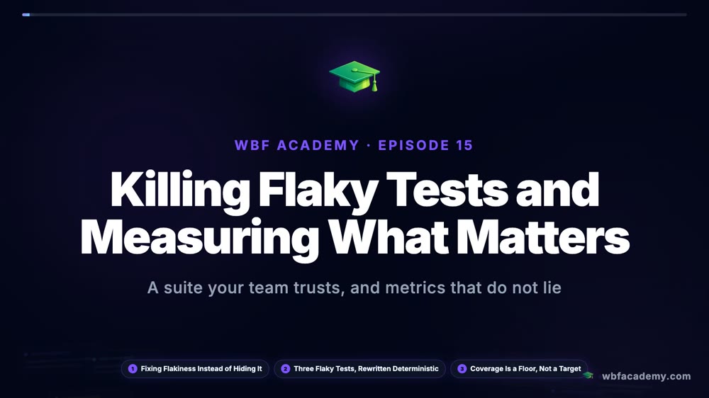 Killing Flaky Tests and Measuring What Matters